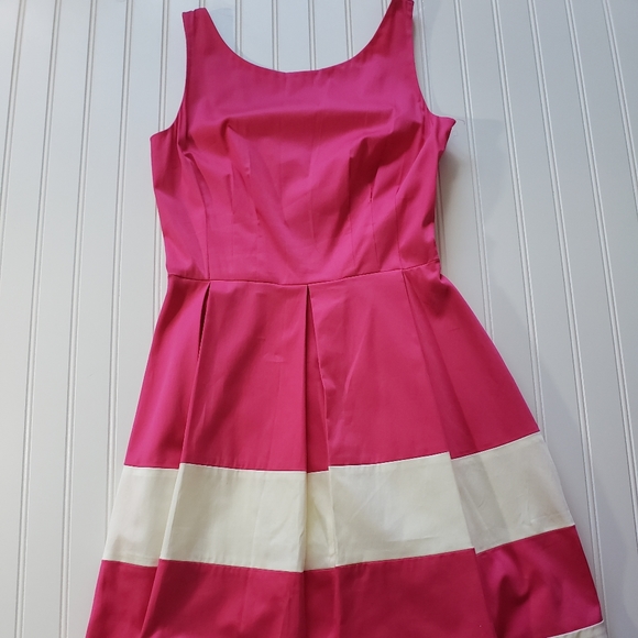 kate spade hot pink dress